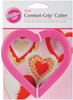 3 Pack Comfort-Grip Cookie Cutter 4"-Heart W2310-616 - 070896056160