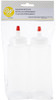 6 Pack Wilton Mini Squeeze Bottles 2/Pkg-6oz W1166 - 070896191663