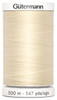 5 Pack - Gutermann Sew-All Thread 547yd-Ivory - 501-800 - 077780006492