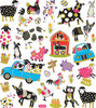 6 Pack - Sticker King Stickers-Abstract Fun Farm - SK129MC-4310