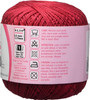 3 Pack Aunt Lydia's Fashion Crochet Thread Size 3-Scarlet 182-6