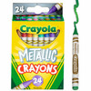 Crayola Crayons-Metallic 24/Pkg 52-8815