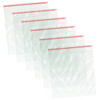 6 Pack Craft Medley Ziplock Polybags 60/Pkg-3"X3" Clear PB009