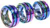 Knitter's Pride Rainbow Row Counter Ring-Size 7: 17.3mm Diameter KP800421
