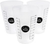 3 Pack - American Crafts Color Pour Measuring Cups 4/Pkg- - 349618
