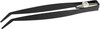 2 Pack Tool Tron Lighted Bent Tip Tweezers-Black 824