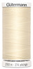 5 Pack - Gutermann Sew-All Thread 274yd-Ivory - 250P-800 - 077780005945
