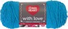 3 Pack Red Heart With Love Yarn-Blue Hawaii E400-1803 - 073650817564