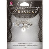 3 Pack Cousin Jewelry Basics Metal Charms-Smoke Glass & Metal Bead Cluster 11/Pkg 34708458 - 016321065659