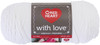 3 Pack - Red Heart With Love Yarn-White - E400-1001 - 073650817328