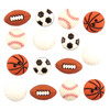 6 Pack Buttons Galore Button Theme Pack-Lets Play Ball BTP-4070