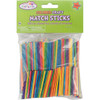 6 Pack - Krafty Kids Craft Match Sticks-Colored 2" 750/Pkg - CW525 - 775749129786 6 Pack - Krafty Kids Craft Match Sticks-Colored 2" 750/Pkg - CW525 - 775749129786
