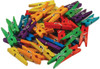 6 Pack Krafty Kids Mini Wood Clothespins-Colored 1.1875" 40/Pkg CW603