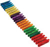 6 Pack Krafty Kids Wood Clothespins-Colored 1.875" 24/Pkg CW607