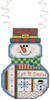 3 Pack - Janlynn/Holiday Wizzers Counted Cross Stitch Kit 3"X2.25"-Snowman Let It Snow (14 Count) - 21-1190