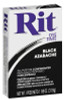 6 Pack - Rit Dye Powder-Black - 3-15 - 885967831504