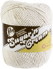 6 Pack Lily Sugar'n Cream Yarn Solids Super Size-Ecru 102018-18004 - 057355253551