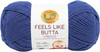 3 Pack Lion Brand Feels Like Butta Yarn-Royal Blue 215-109 - 023032024486