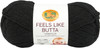 3 Pack Lion Brand Feels Like Butta Yarn-Black 215-153 - 023032024417