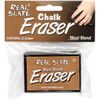 6 Pack Real Slate Felt Chalk Eraser 2"X3"X.875"-SLTERAS - 725879100872