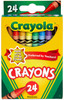 6 Pack - Crayola Crayons-24/Pkg - 52-3024 - 071662000240