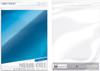 3 Pack Craft Perfect Mirror Cardstock 92lb 8.5"X11" 5/Pkg-Imperial Blue MIRROR-9458E