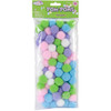 6 Pack - Krafty Kids Pom-Poms 1" 80/Pkg-Pastel - KC210-B - 775749150001