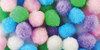 6 Pack - Krafty Kids Pom-Poms .75" 100/Pkg-Pastel - KC209-B