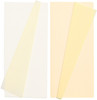 2 Pack Lia Griffith Double-Sided Extra Fine Crepe Paper 2/Pkg-White/Vanilla & Vanilla/Chiffon LG11026