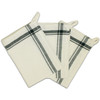 2 Pack Aunt Martha's Stitch 'Em Up Retro Stripe Towels 18"X28" 3/Pk-Forest Green Stripe PKFGR