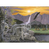 4 Pack - Royal & Langnickel(R) Large Paint By Number Kit 15.4"X11.25"-Path Of The Wolf Spirit - PJL-38