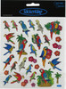 6 Pack Sticker King Stickers-Parrots SK129MC-4256 - 679924425611