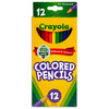6 Pack - Crayola Colored Pencils-12/Pkg Long - 68-4012 - 071662040123