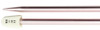 6 Pack - Susan Bates Silvalume Single Point Knitting Needles 10"-Size 11/8mm - 1111011