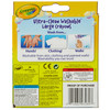 6 Pack - Crayola Large Washable Crayons-8/Pkg - 52-3280