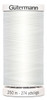 5 Pack - Gutermann Sew-All Thread 274yd-Nu White - 250P-20 - 077780004924