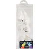 2 Pack Touch Of Nature Miniature Mushroom Birds W/Clip 3" 6/Pkg-White Doves MD21237 - 684653212371