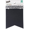 3 Pack DIY Shop Banner Kit 24/Pkg-Chalkboard Notch, 3.5"X4.5" DIY-BAN-66652 - 718813666527