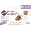 3 Pack Wilton Treat Bags 4"X6" 150/Pkg-Clear W9508 - 070896195081