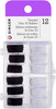 3 Pack Singer Transparent Plastic Class 15 Bobbins Threaded-Black & White 12/Pkg 02149 - 075691021498
