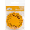 3 Pack Doodlebug Mini Doilies 3" 75/Pkg-Tangerine DDM-4599 - 842715045996