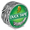 6 Pack Duck Patterned Duck Tape 1.88"X10yd-Zebra -PDT-98132 - 075353034989