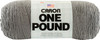 2 Pack - Caron One Pound Yarn-Medium Grey Mix - 294010-10617 - 057355383494