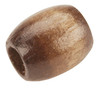 6 Pack - Pepperell Barrel Wood Beads 13mmX11mm 18/Pkg-Maple - PWB1311-02