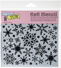 3 Pack Crafter's Workshop Template 6"X6"-Snowflakes TCW6X6-720 - 842254027200