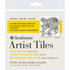 3 Pack - Strathmore Artist Tiles 4"X4" 20/Pkg-Bristol Vellum - 62105970