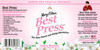2 Pack Mary Ellen's Best Press Clear Starch Alternative 16.9oz-Cherry Blossom 600BP-60