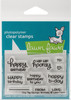 3 Pack Lawn Fawn Clear Stamps 3"X2"-Tiny Tag Sayings: Birthday LF1421 - 035292667952