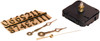 2 Pack Walnut Hollow Clock 3-Piece Kit-For .75" Surfaces 23855