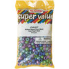 3 Pack - The Beadery Pony Beads 6mmX9mm 415/Pkg-Cool Pearl Multicolor - J750-J227 - 045155906678